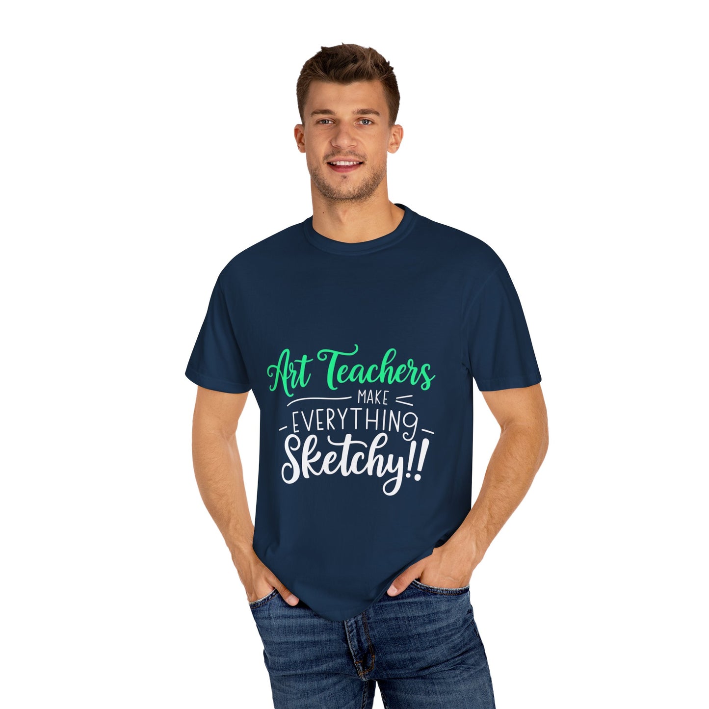 Art Teacher Sketchy Funny Unisex T-shirt
