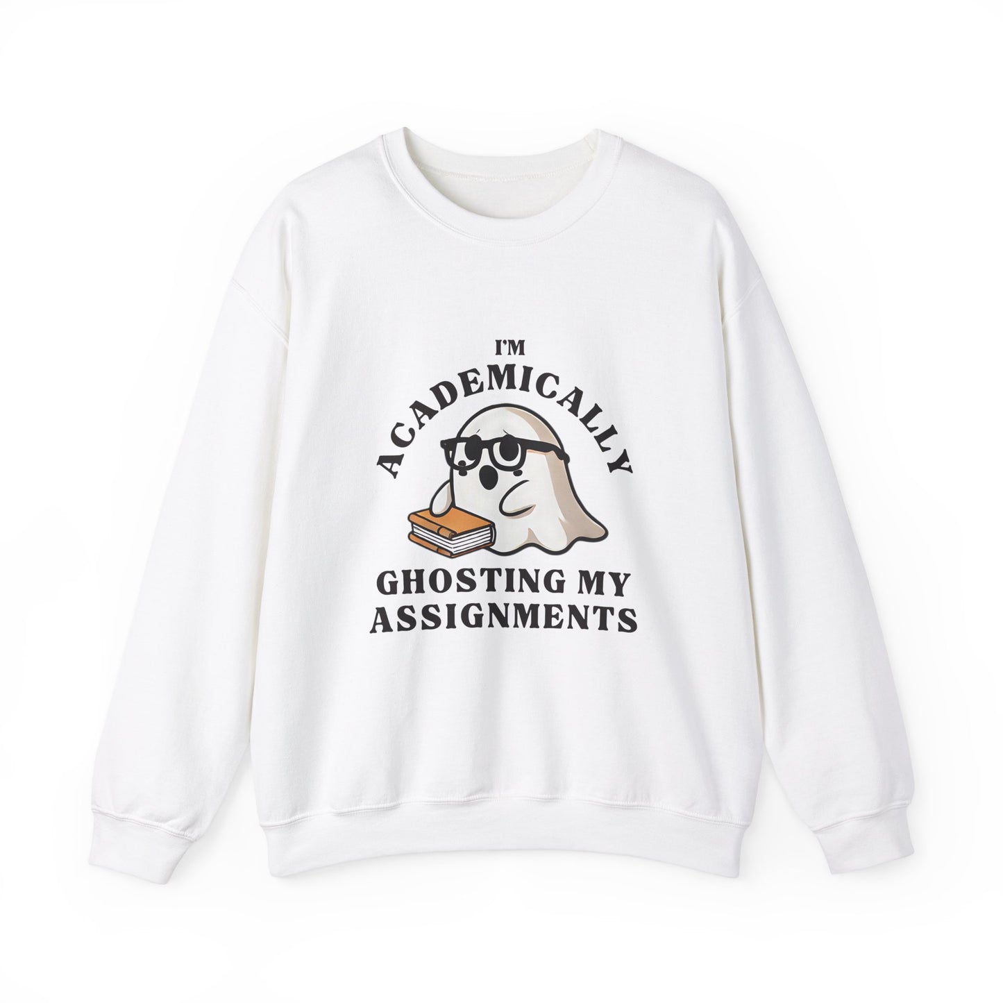 I'm Academically Ghosting My Assignments Unisex Heavy Blend™ Crewneck Sweatshirt