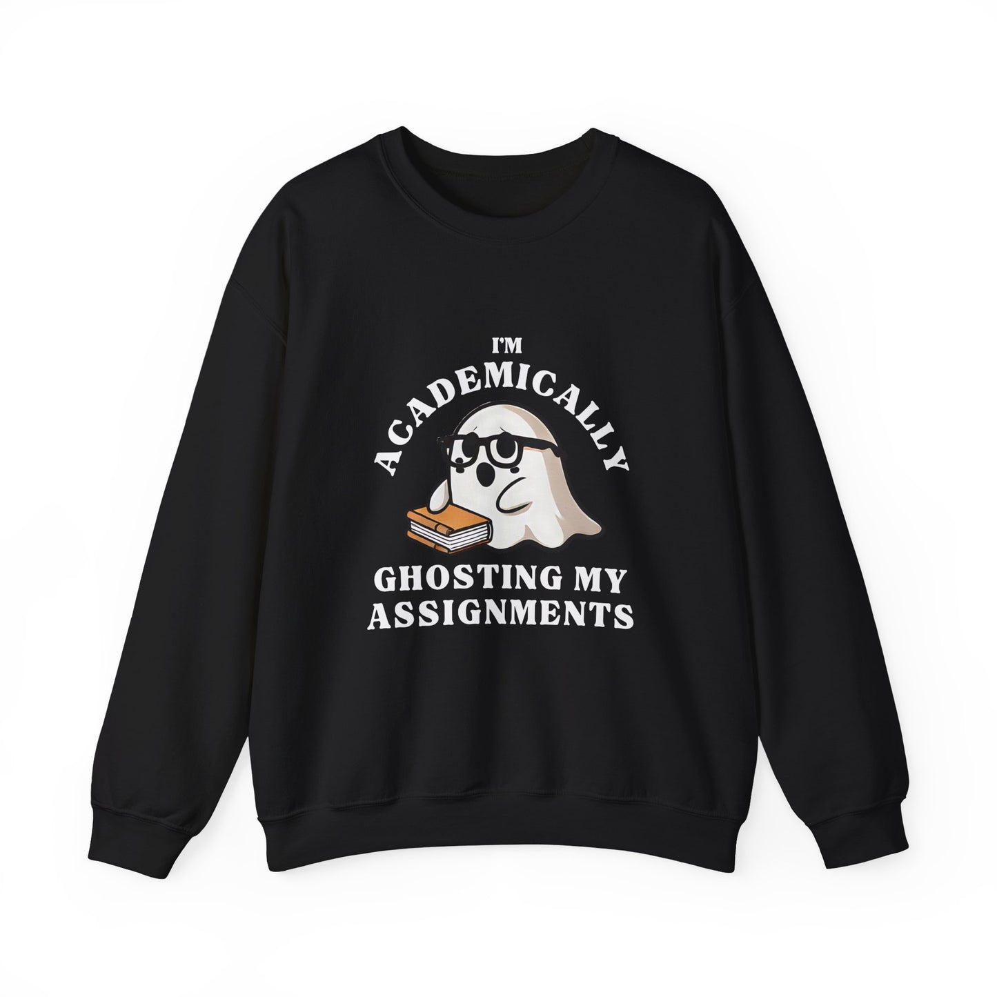 I'm Academically Ghosting My Assignments Unisex Heavy Blend™ Crewneck Sweatshirt