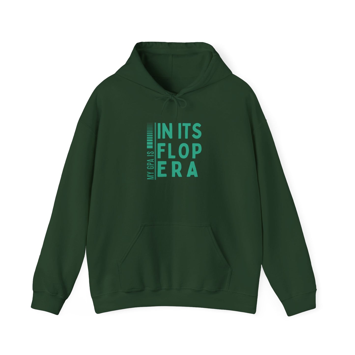 My GPA Is In Its Flop Era Unisex Heavy Blend Hooded Sweatshirt