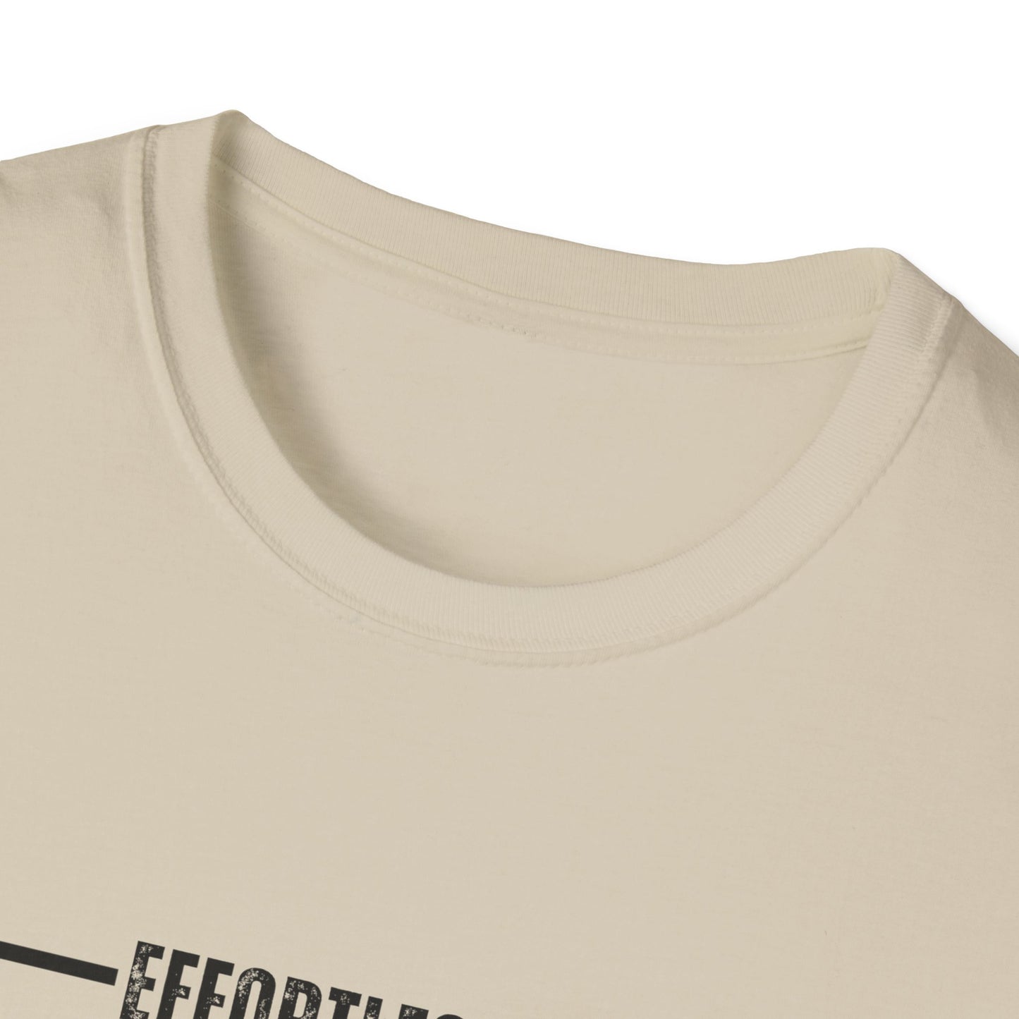 Effortlessly Cool Academic T-Shirt - Unisex Softstyle Tee for Students