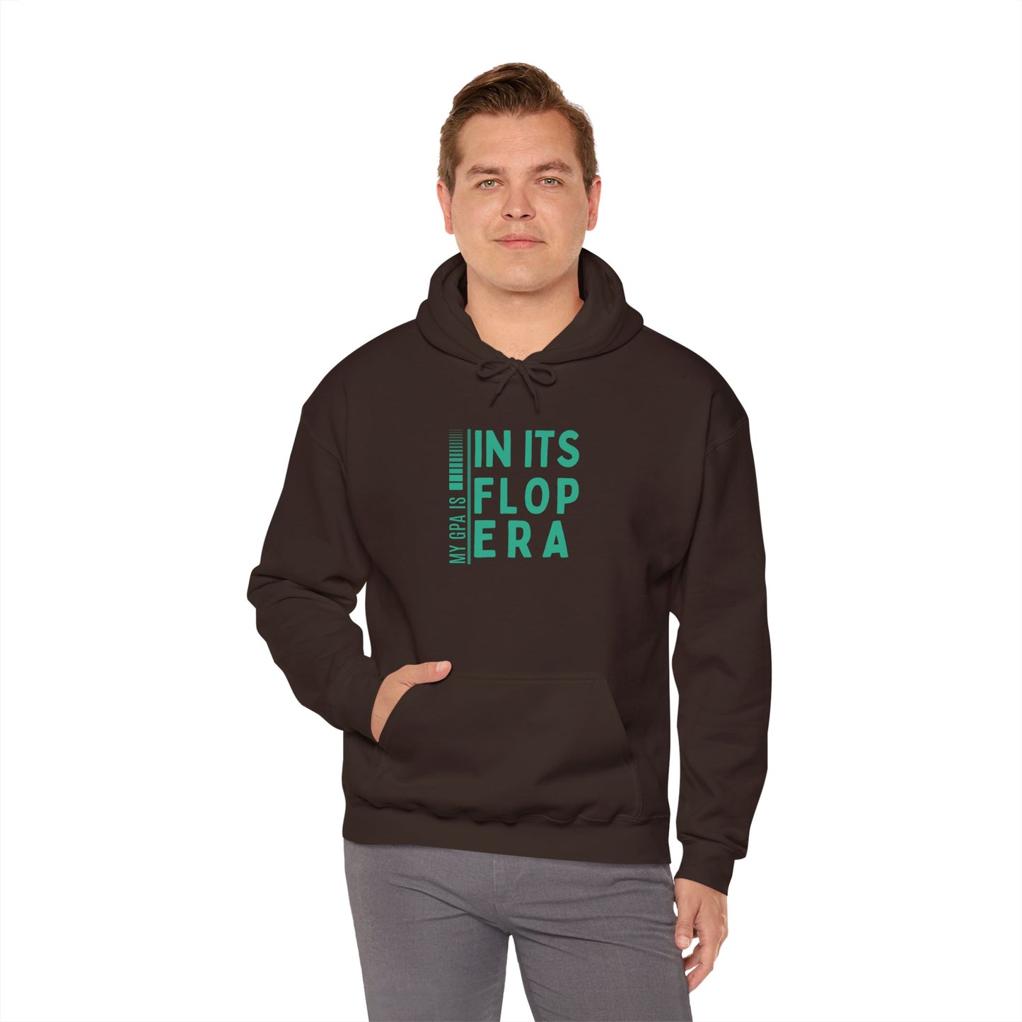 My GPA Is In Its Flop Era Unisex Heavy Blend Hooded Sweatshirt