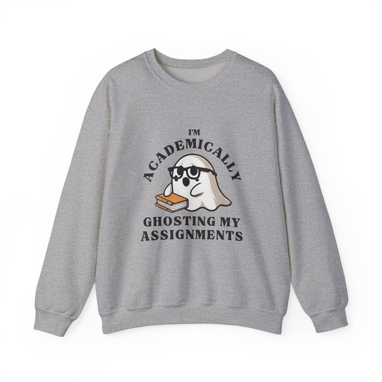 I'm Academically Ghosting My Assignments Unisex Heavy Blend™ Crewneck Sweatshirt