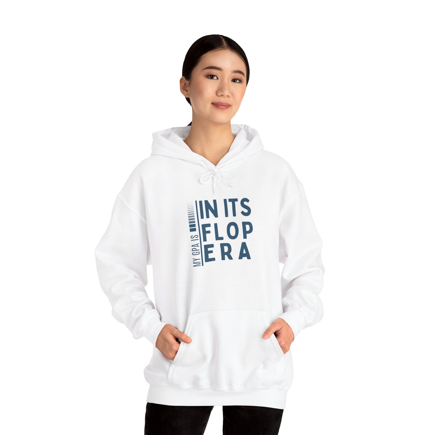 My GPA Is In Its Flop Era Unisex Heavy Blend Hooded Sweatshirt