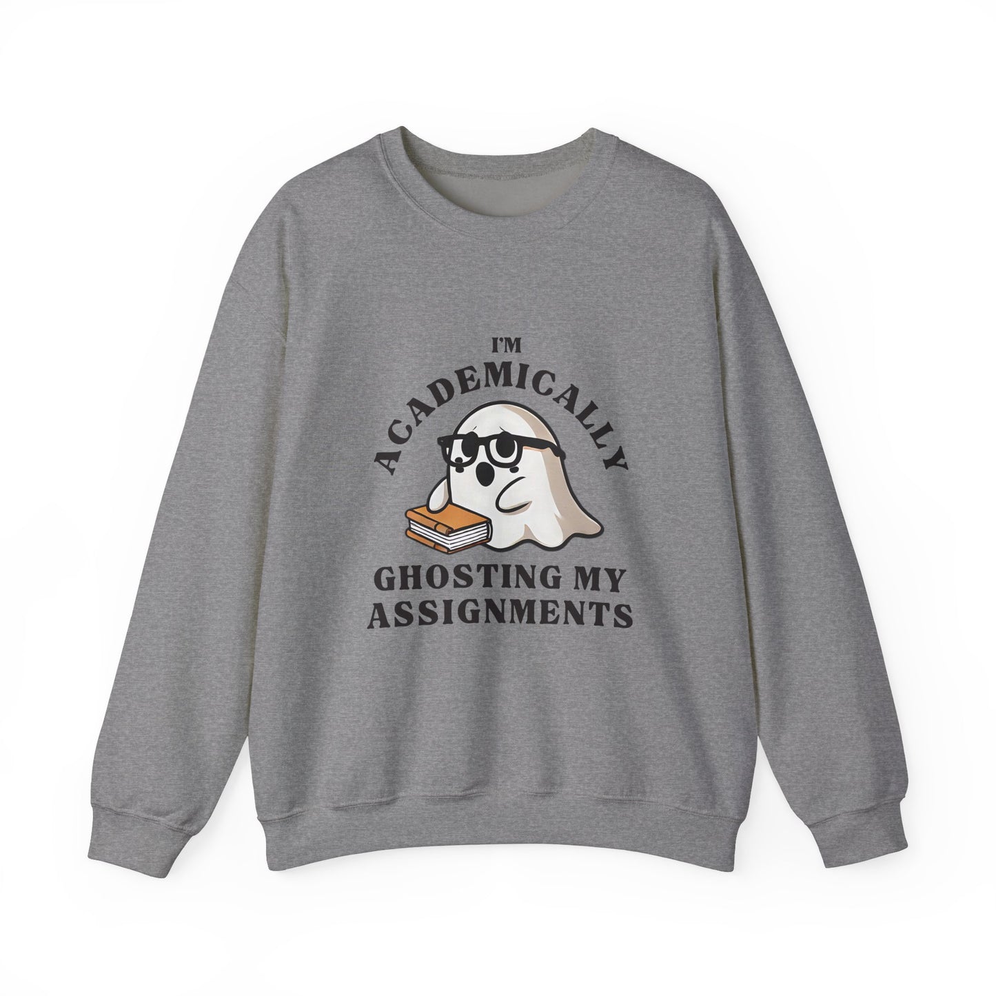 I'm Academically Ghosting My Assignments Unisex Heavy Blend™ Crewneck Sweatshirt