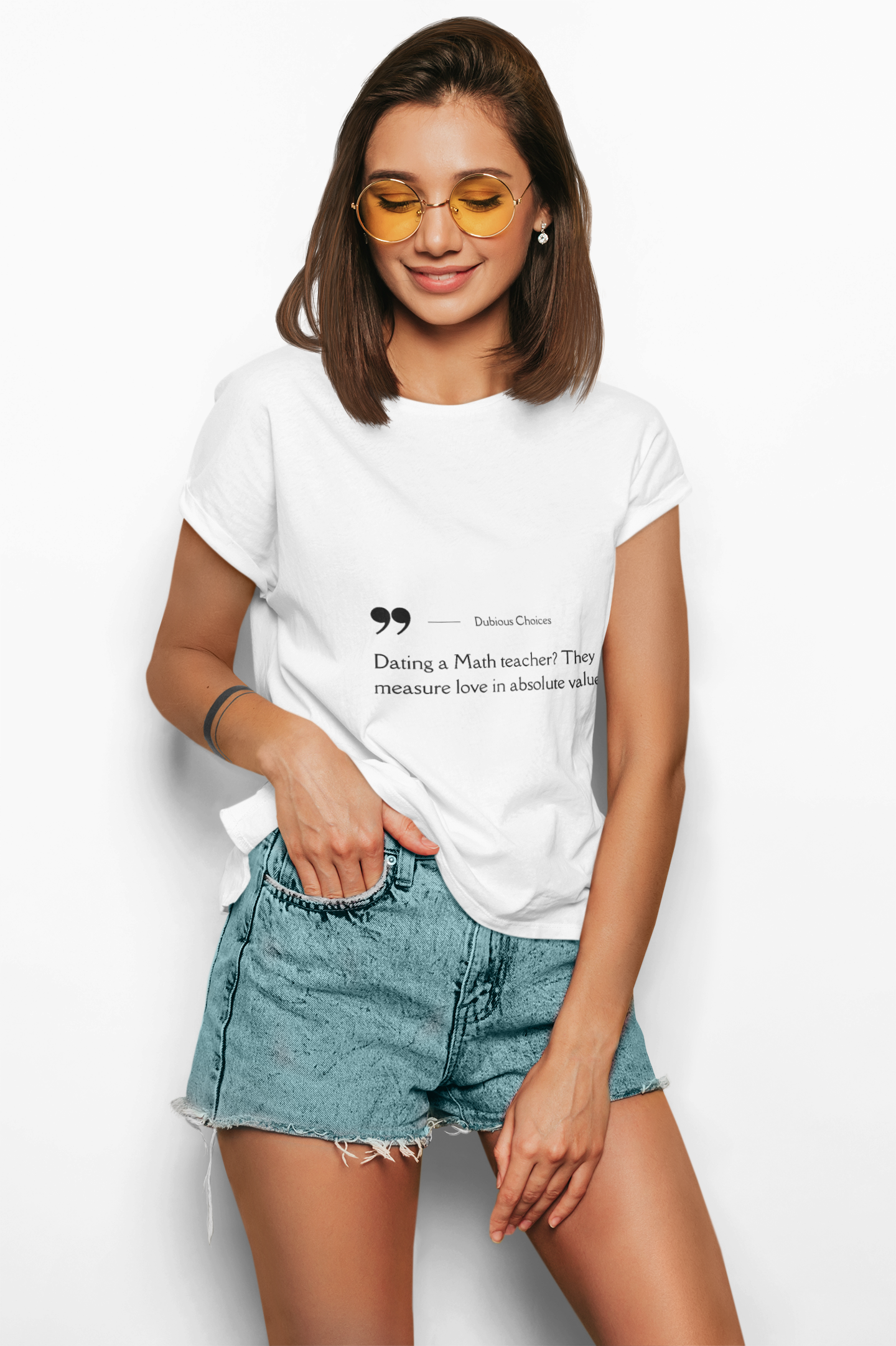 Dubious Choices -Dating Math Teacher  Unisex Tee