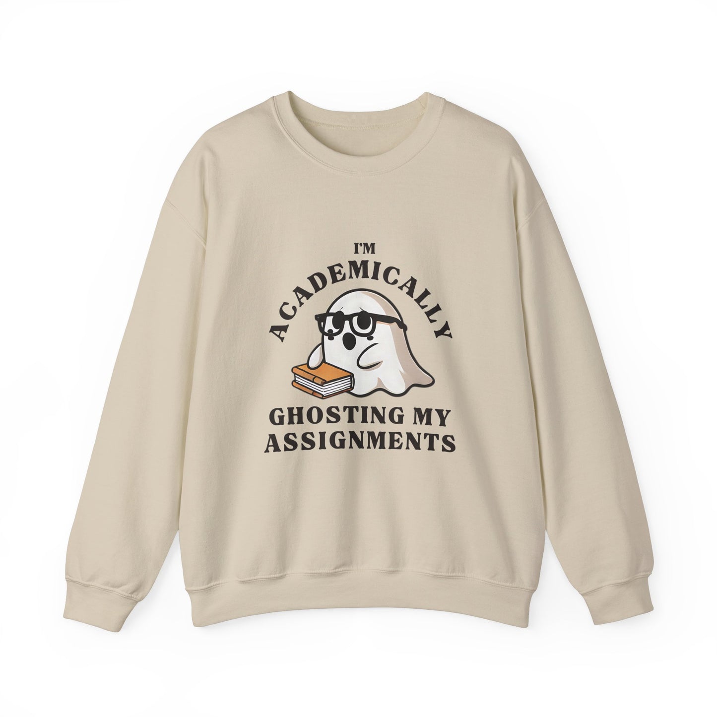 I'm Academically Ghosting My Assignments Unisex Heavy Blend™ Crewneck Sweatshirt