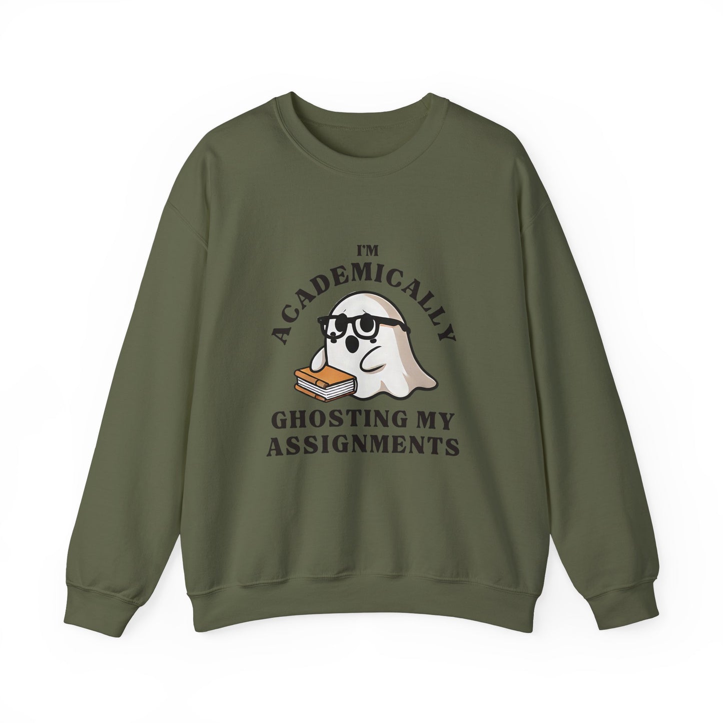 I'm Academically Ghosting My Assignments Unisex Heavy Blend™ Crewneck Sweatshirt