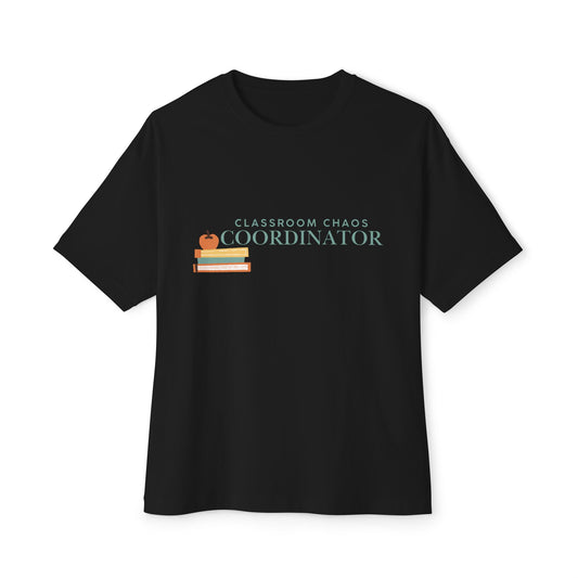 Funny Teacher Tee- Classroom Chaos Coordinator