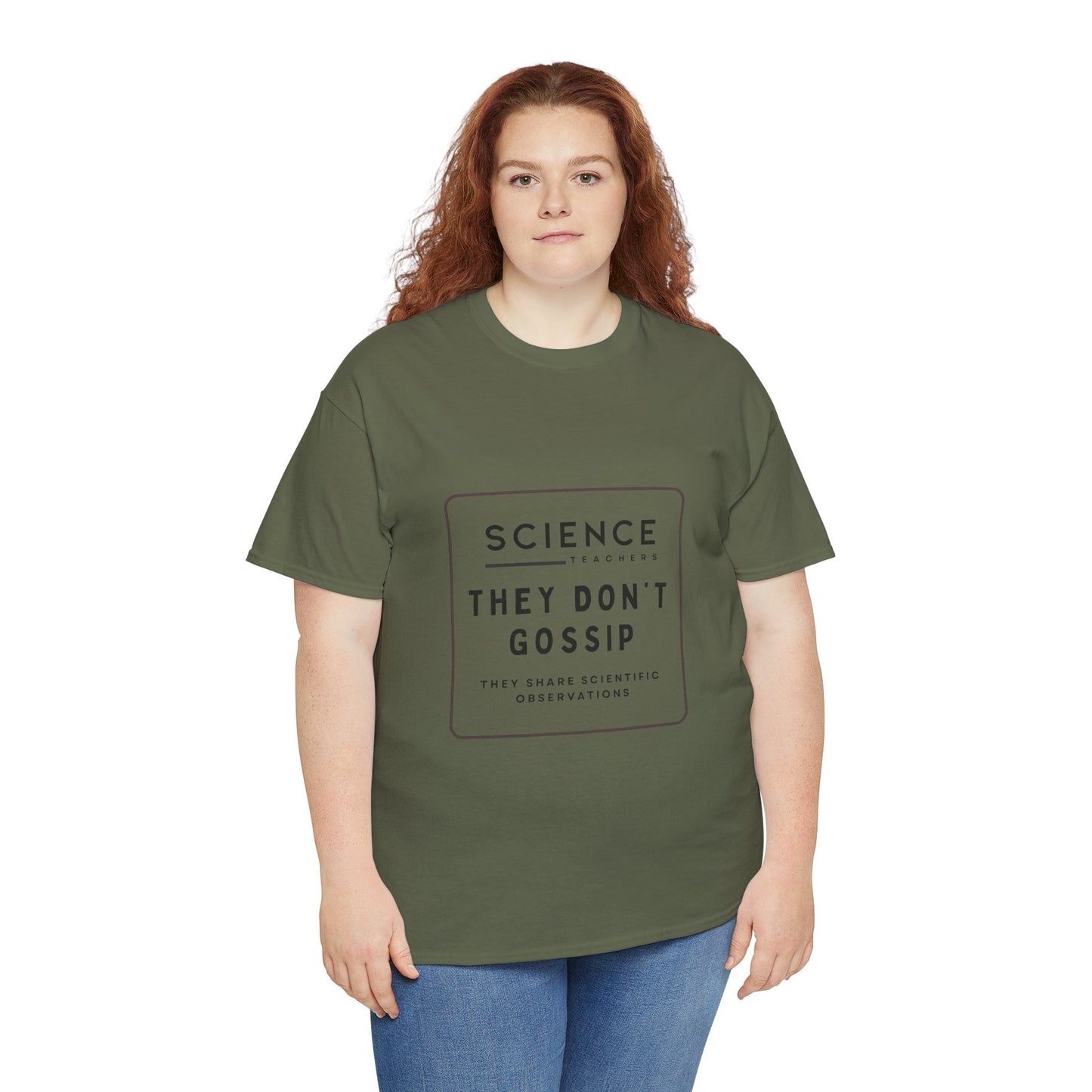 Science Teachers Don't Gossip Tee