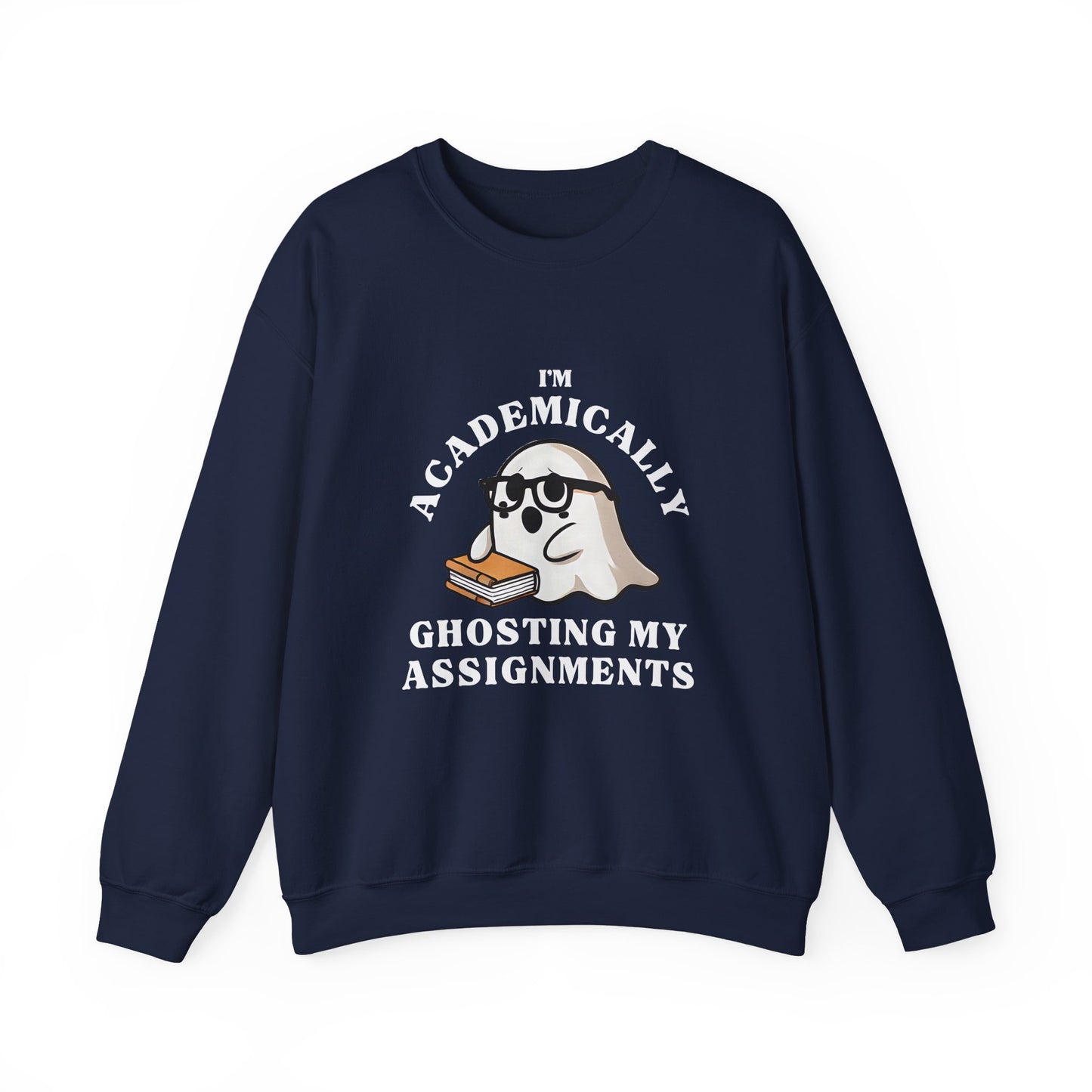 I'm Academically Ghosting My Assignments Unisex Heavy Blend™ Crewneck Sweatshirt