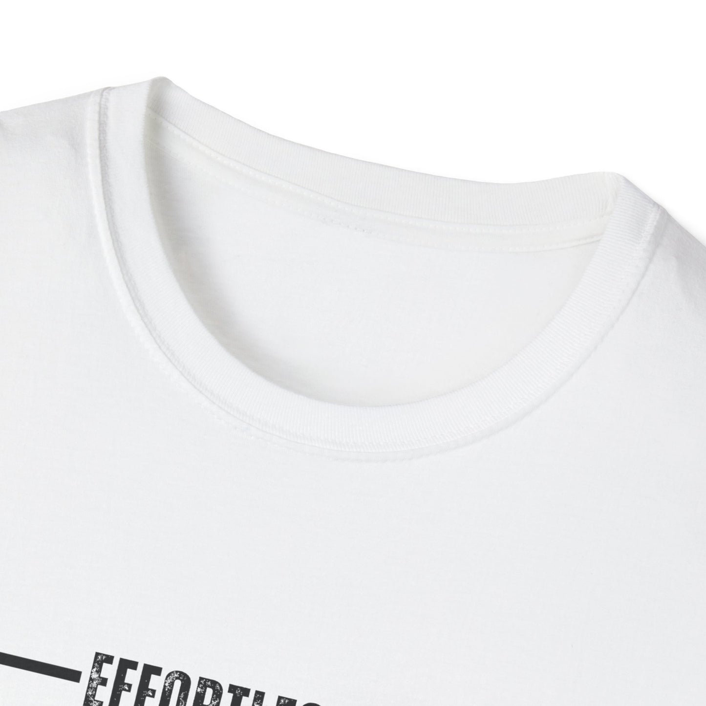 Effortlessly Cool Academic T-Shirt - Unisex Softstyle Tee for Students